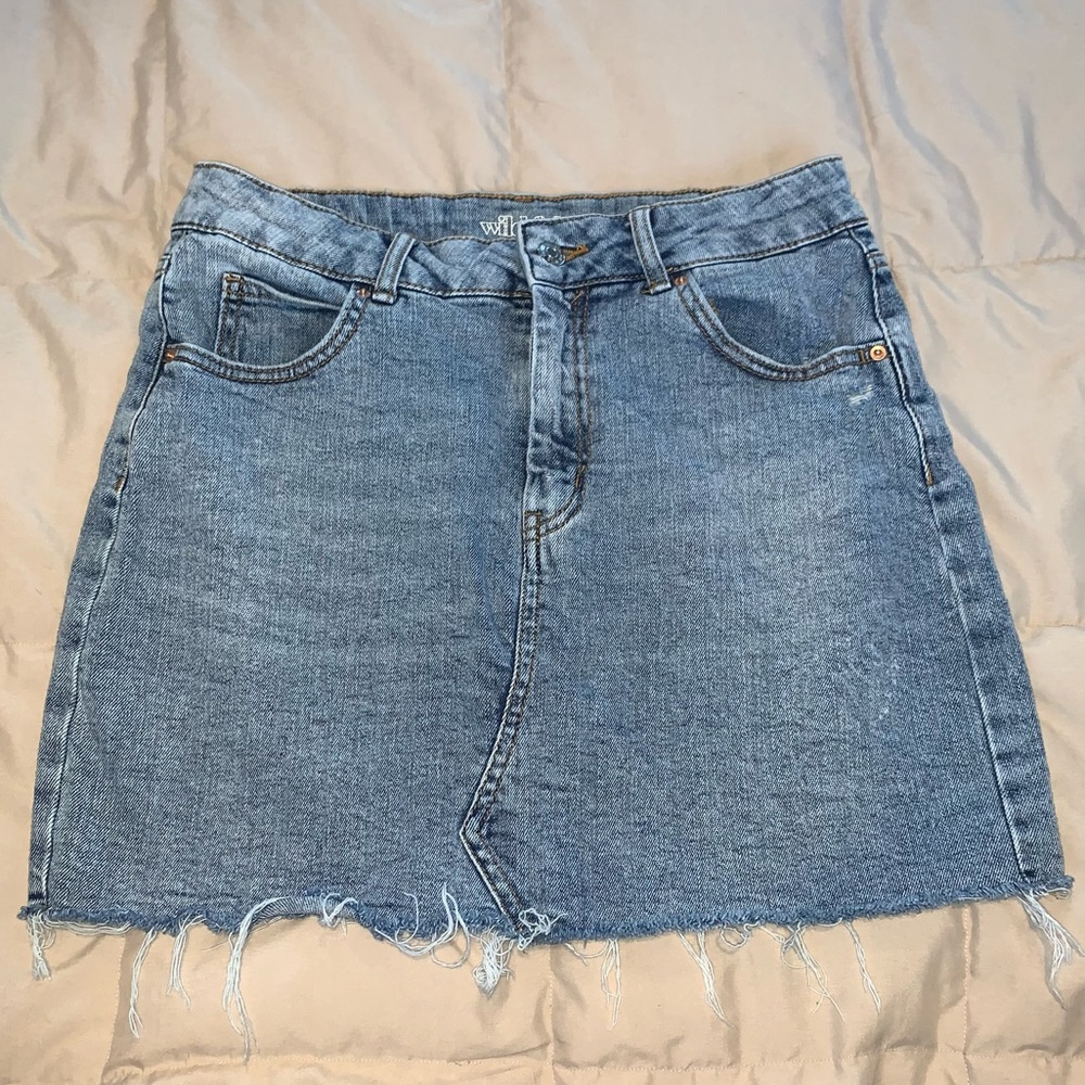Wild Fable Denim Miniskirt Size 8